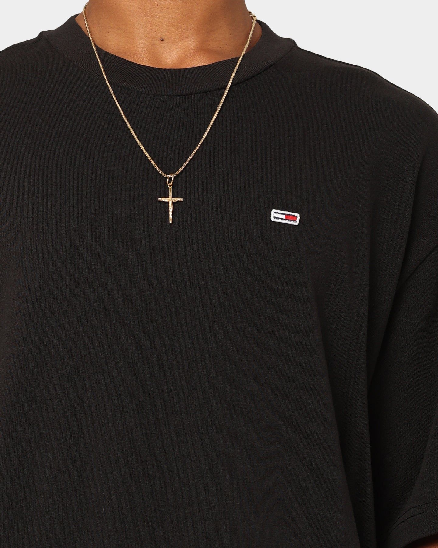 Tommy Jeans TJM Essential Crewneck Skate T-Shirt Black sold by Culture Kings product image thumbnail 3