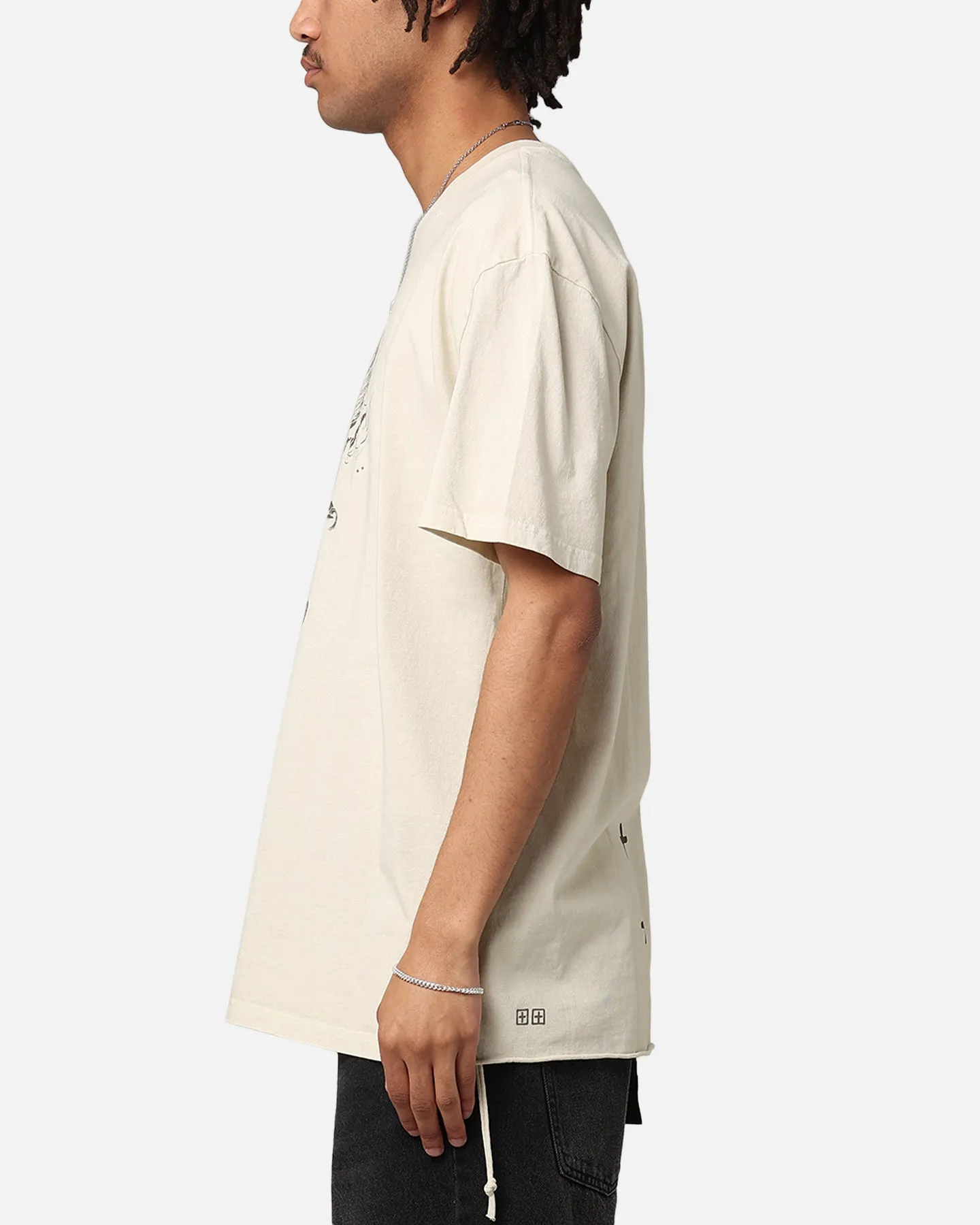 【関税込み】Ksubi ベージュ Target Biggie Cyclone Tシャツ Ksubi Beige Target Biggie Cyclone T-Shirt XS - T-Shirts