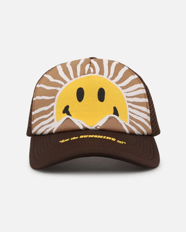 Market X Smiley Sunrise Trucker Snapback Acron sold by Culture Kings