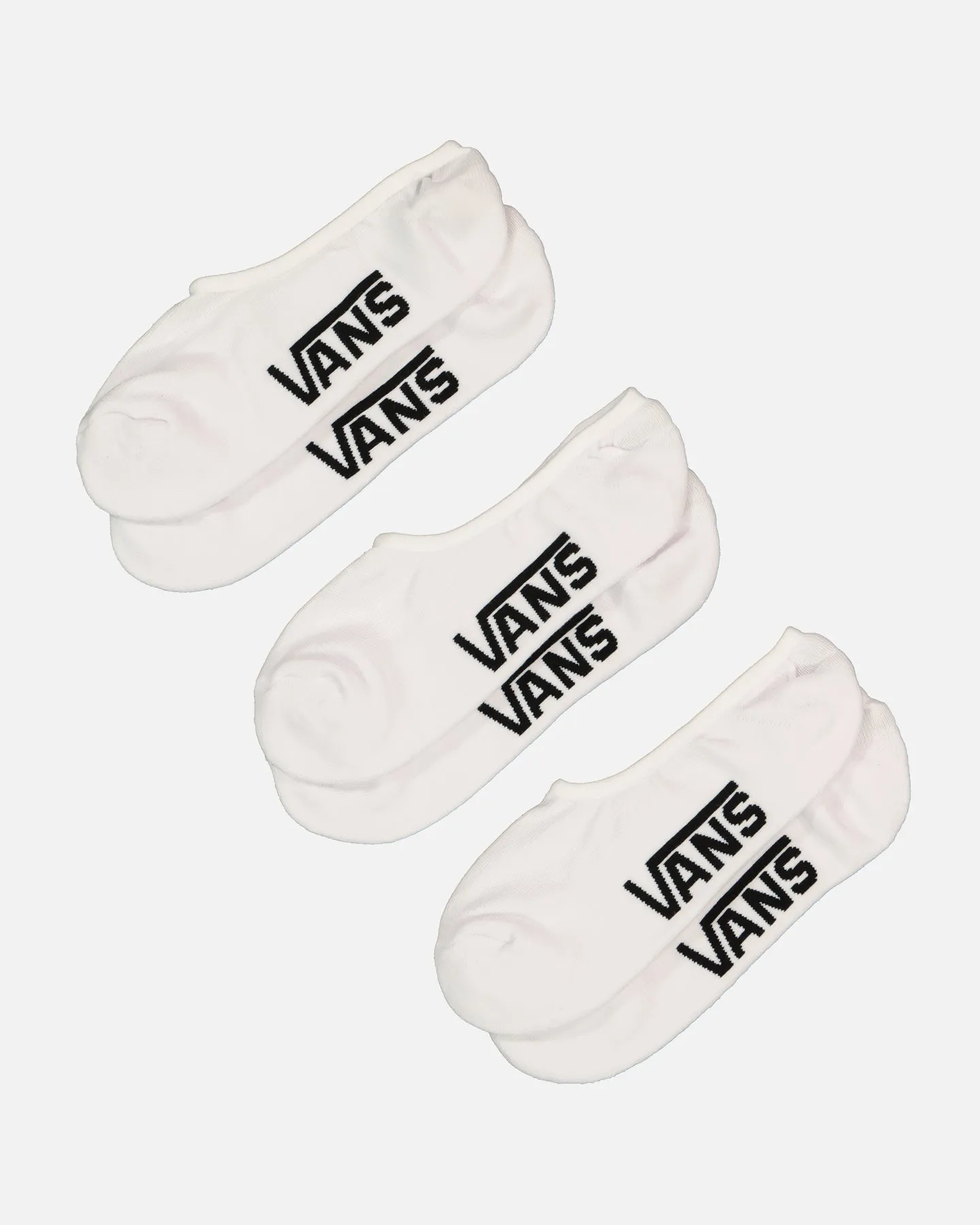 Vans Classic Super No Show Socks 6.5 3 Pack White sold by Culture Kings product image thumbnail 4
