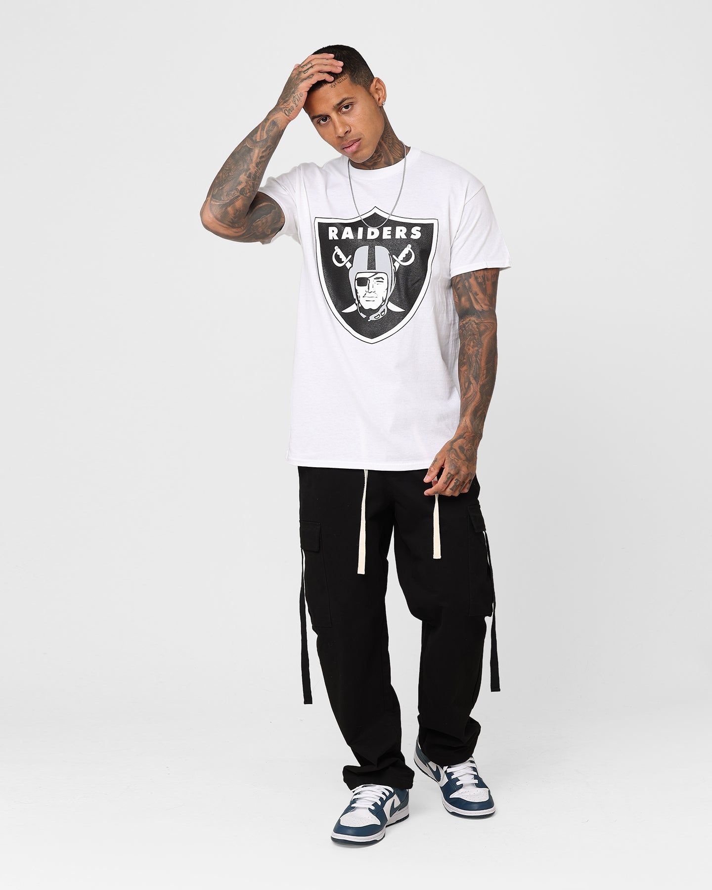 Majestic Athletic Las Vegas Raiders Prism T-Shirt Vintage White sold by Culture Kings product image thumbnail 2
