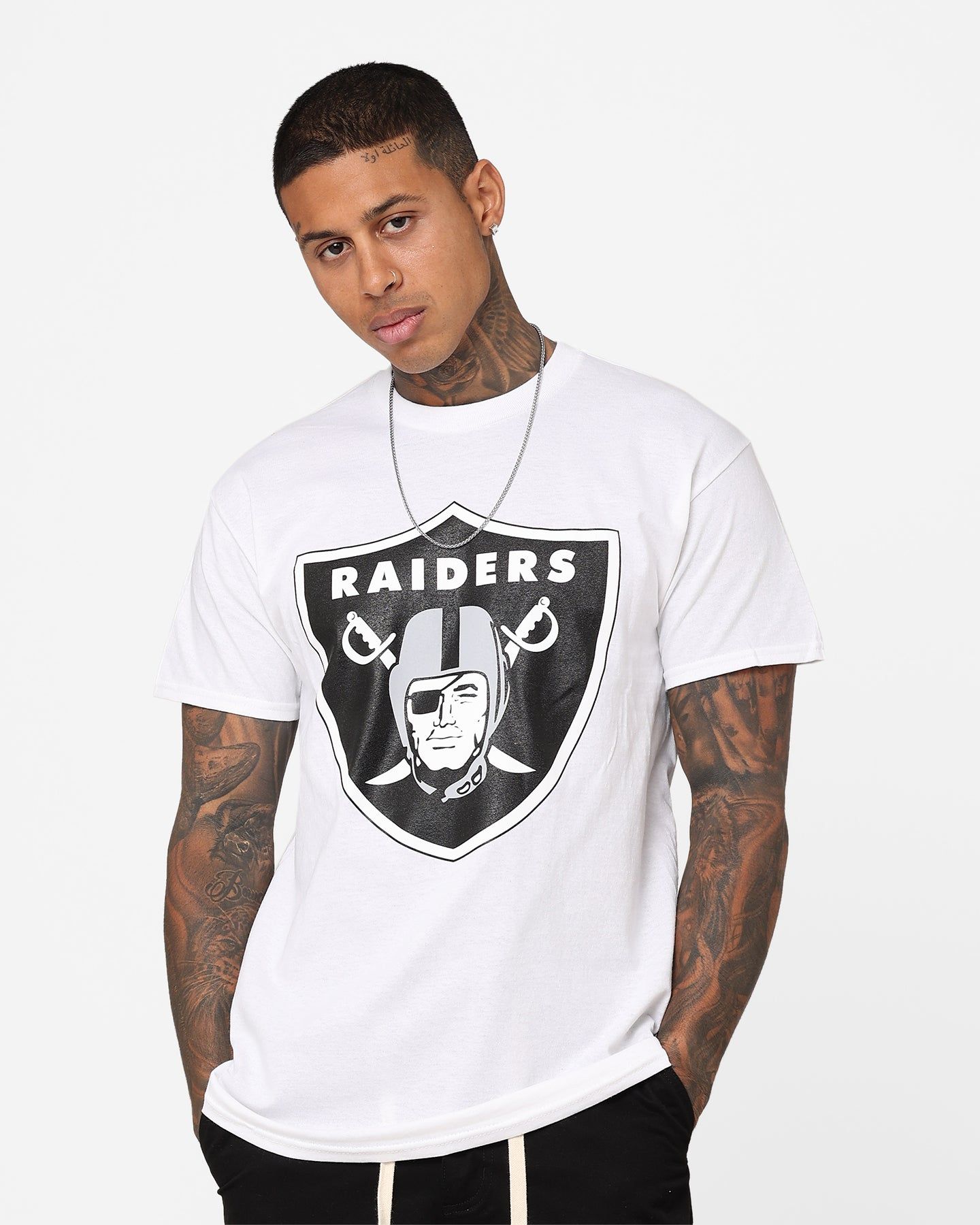 Majestic Athletic Las Vegas Raiders Prism T-Shirt Vintage White sold by Culture Kings