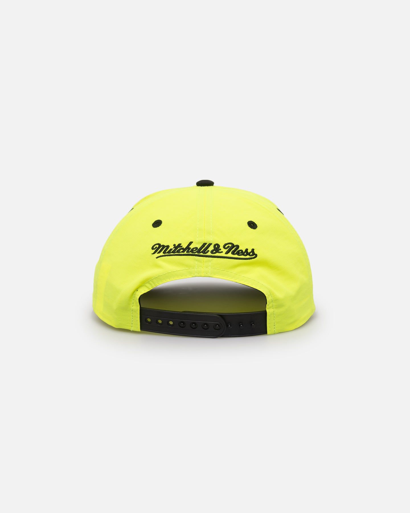 Mitchell & Ness Los Angeles Lakers Nylon Deadstock 2-Tone Snapback Neon Yellow/Black sold by Culture Kings product image thumbnail 2