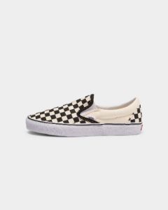 Vans Classic Slip-On (Checkerboard) Black/White sold by Culture Kings