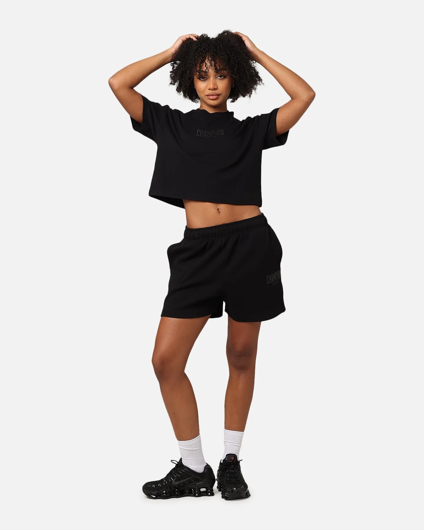 Champion Women's Rochester Base T-Shirt Black sold by Culture Kings product image thumbnail 2