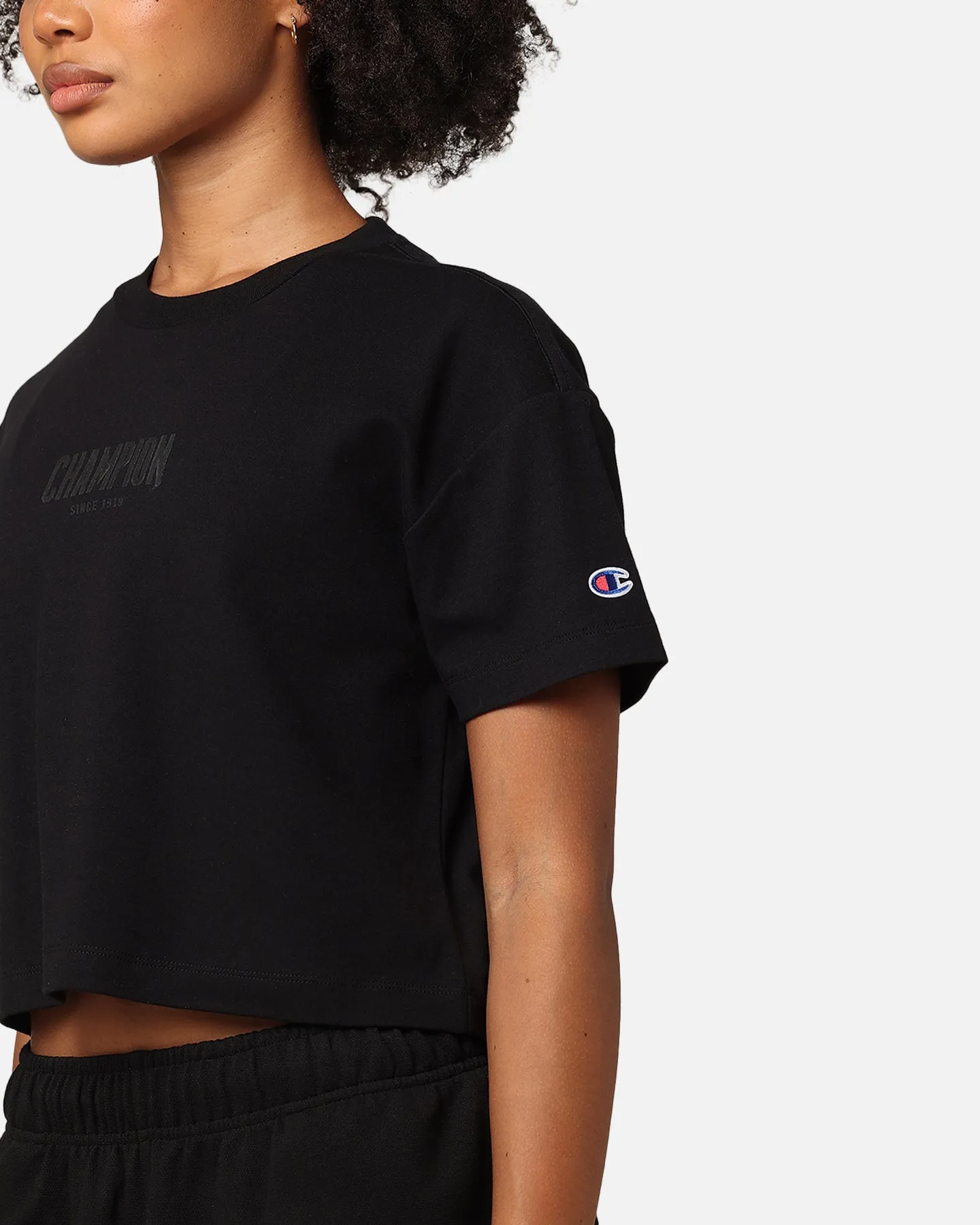 Champion Women's Rochester Base T-Shirt Black sold by Culture Kings product image thumbnail 5
