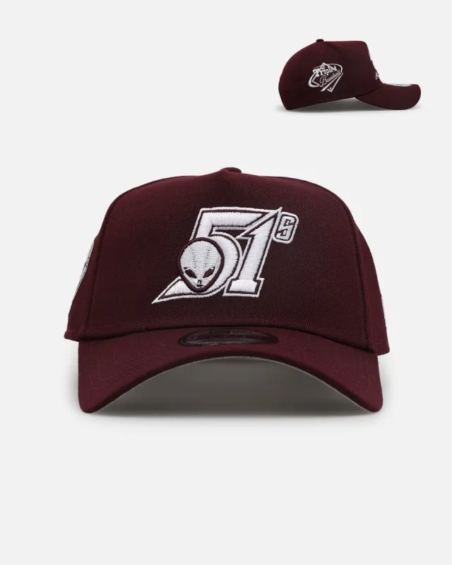 New Era Las Vegas 51s 'Minor League Maroon' 9FORTY A-Frame Snapback Maroon sold by Culture Kings
