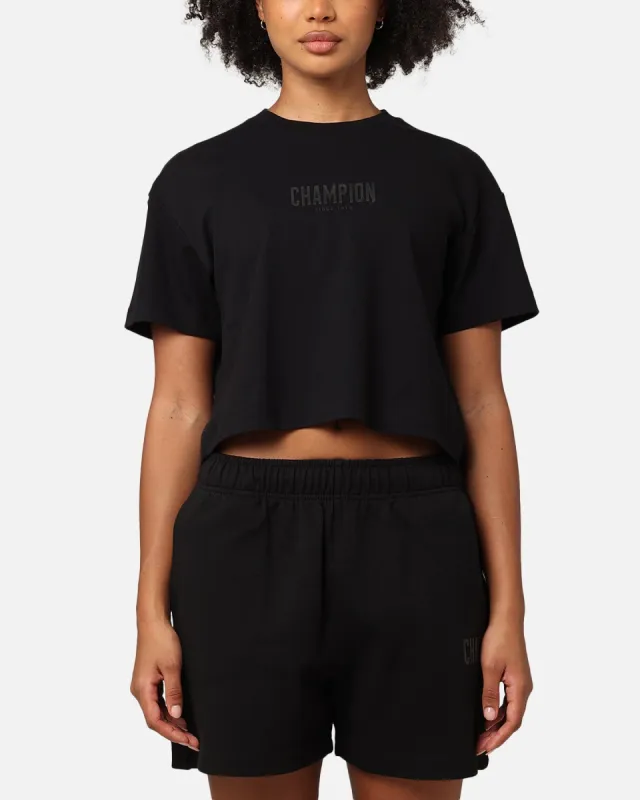 Champion Women's Rochester Base T-Shirt Black made by Culture Kings