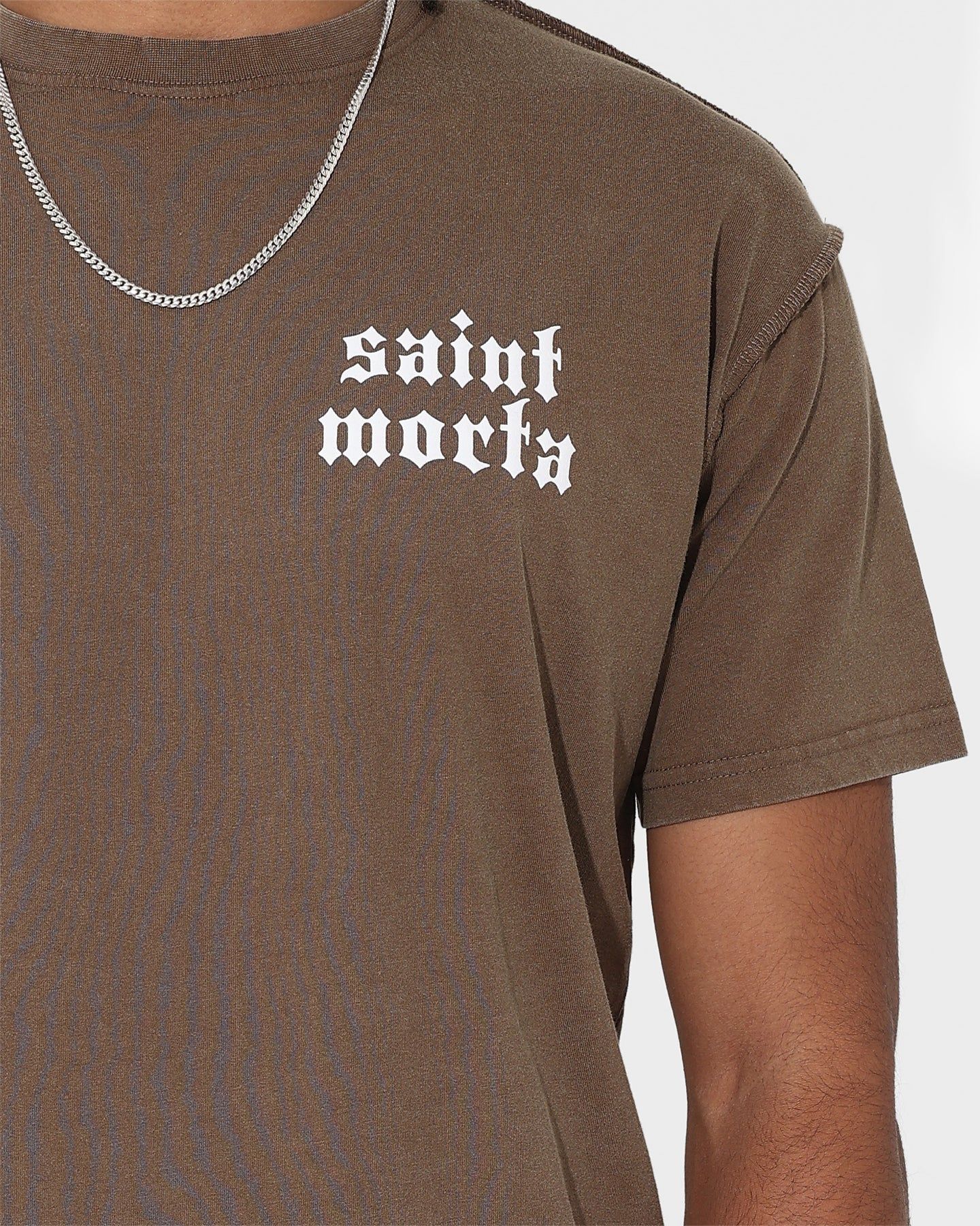Saint Morta Corrupted Lafayette T-Shirt Vintage Brown sold by Culture Kings product image thumbnail 4