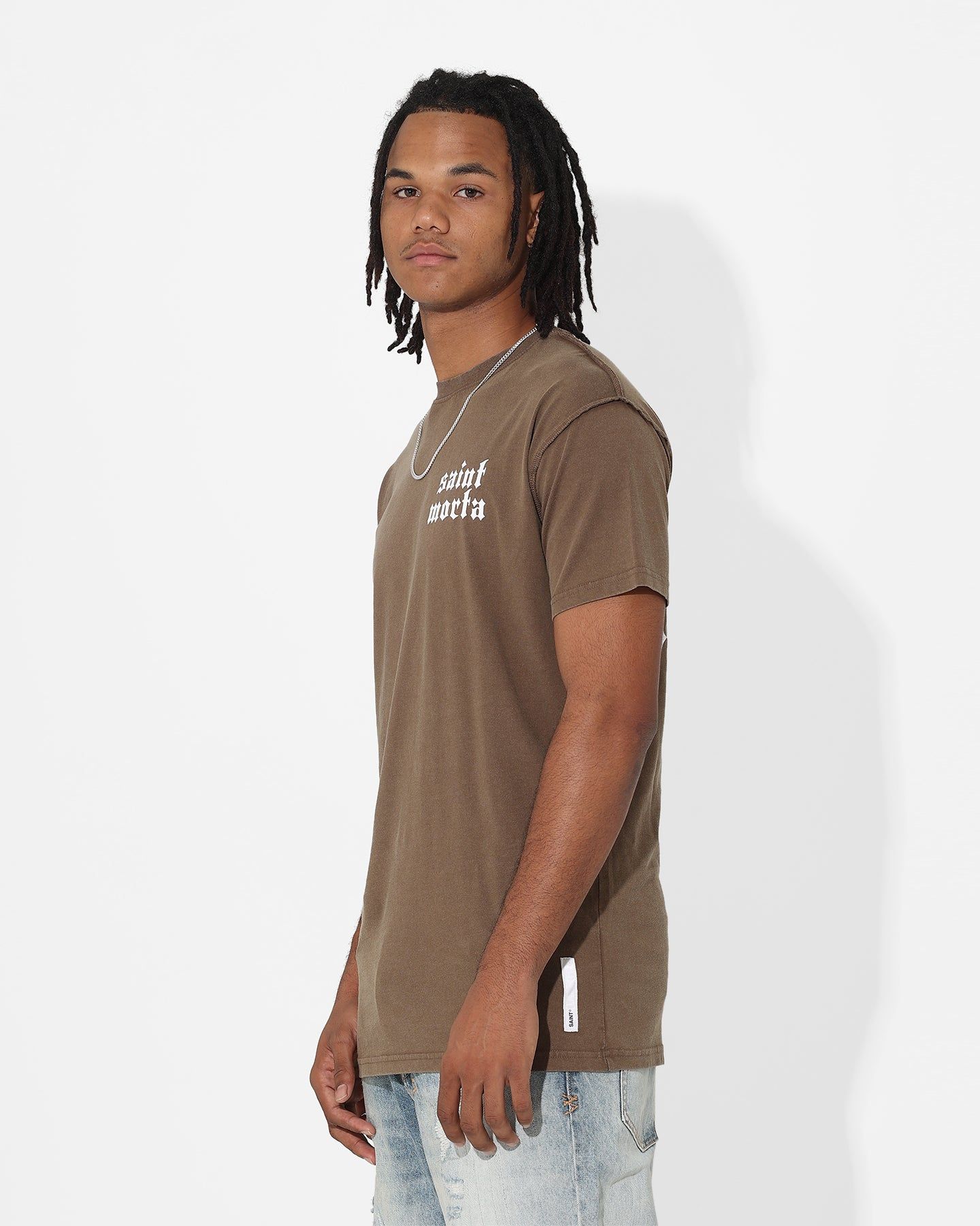 Saint Morta Corrupted Lafayette T-Shirt Vintage Brown sold by Culture Kings product image thumbnail 7
