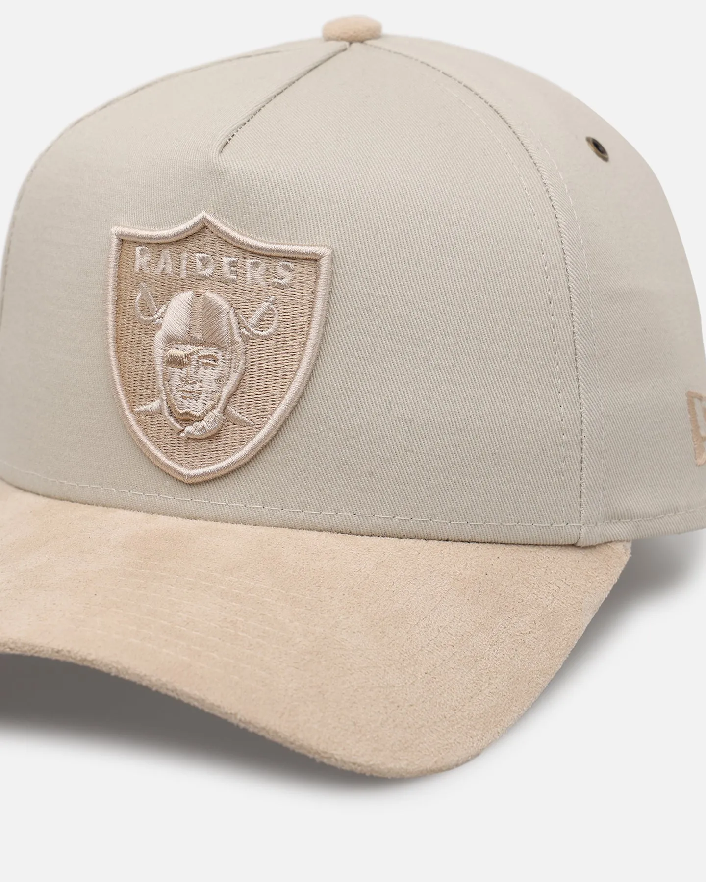 New Era Oakland Raiders 'Cream Suede' 9FORTY A-Frame Strapback Stone/Oatmilk sold by Culture Kings product image thumbnail 2