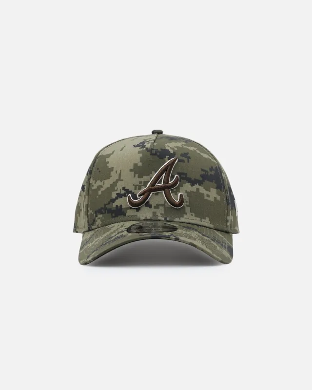 New Era Atlanta Braves 'Digi Camo' 9FORTY A-Frame Snapback Digi Camo sold by Culture Kings
