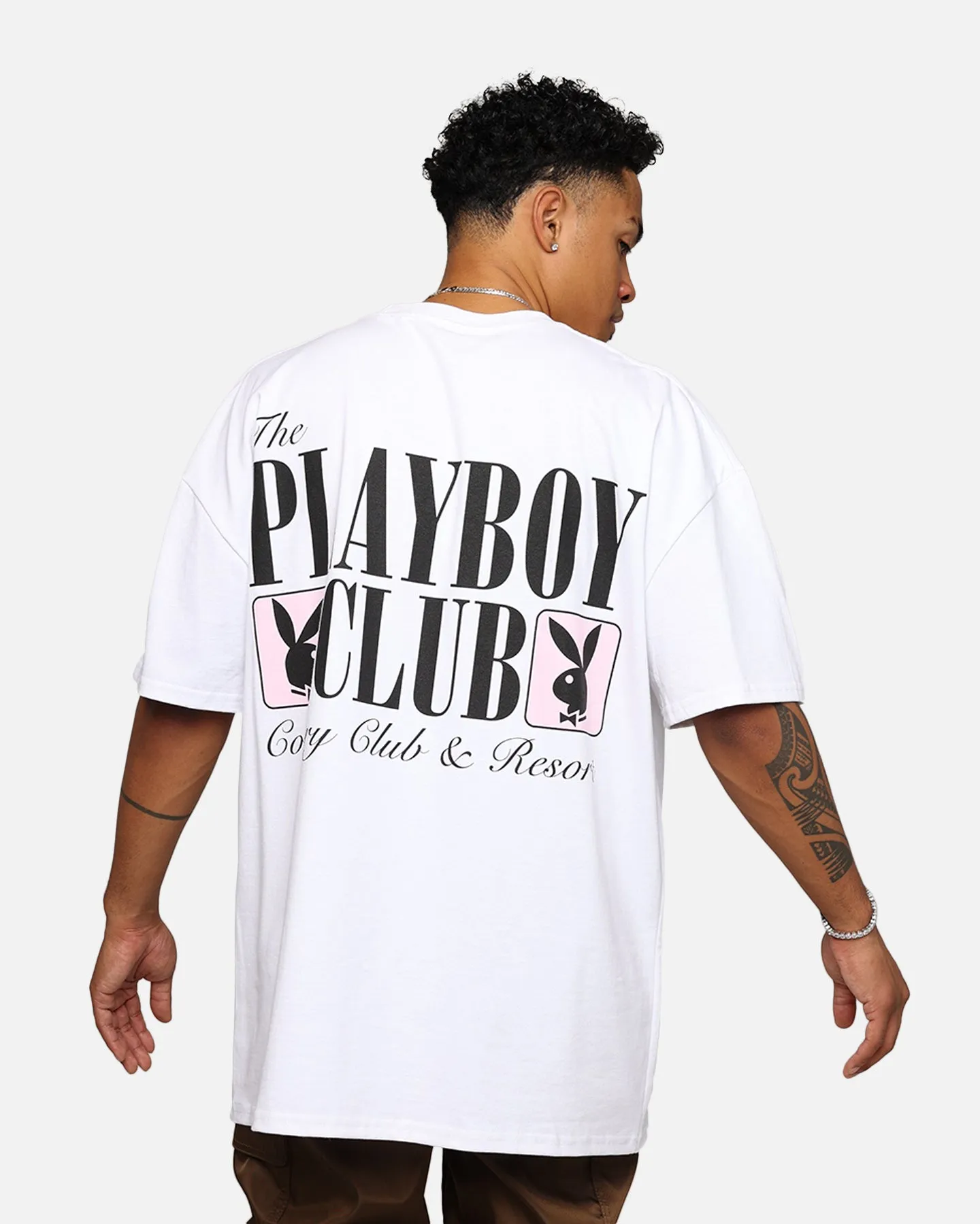 Playboy By Culture Kings Every Bunny T-Shirt White sold by Culture Kings product image thumbnail 2