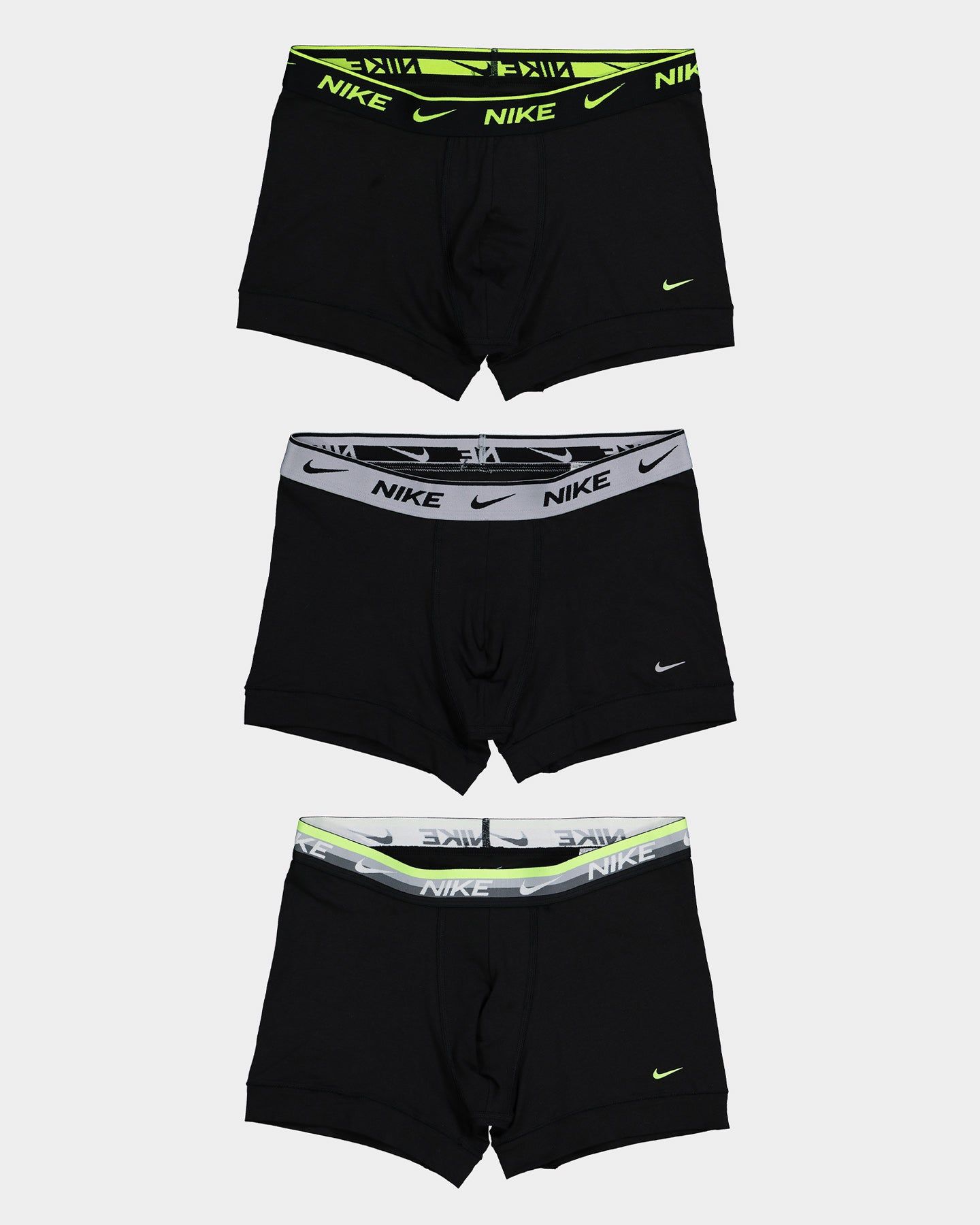 Nike Everyday Cotton Stretch Trunk 3 Pack Multi-Coloured sold by Culture Kings