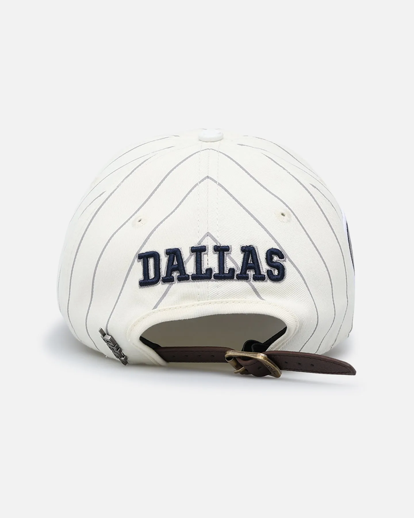 Pro Standard Dallas Cowboys Pinstripe Dad Hat Strapback Eggshell/Yellow sold by Culture Kings product image thumbnail 2