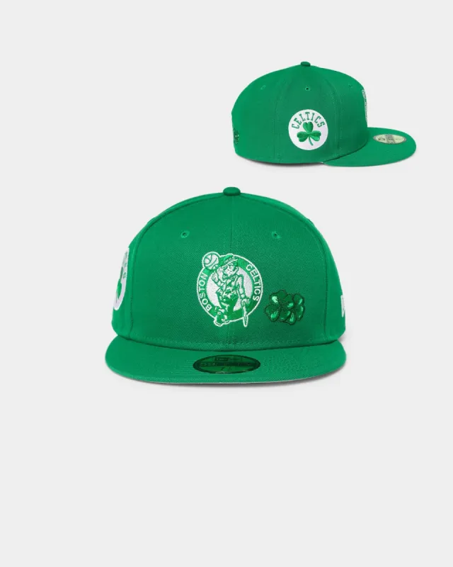 New Era Boston Celtics 'Lucky Green' St Patrick's Day 59FIFTY Fitted sold by Culture Kings