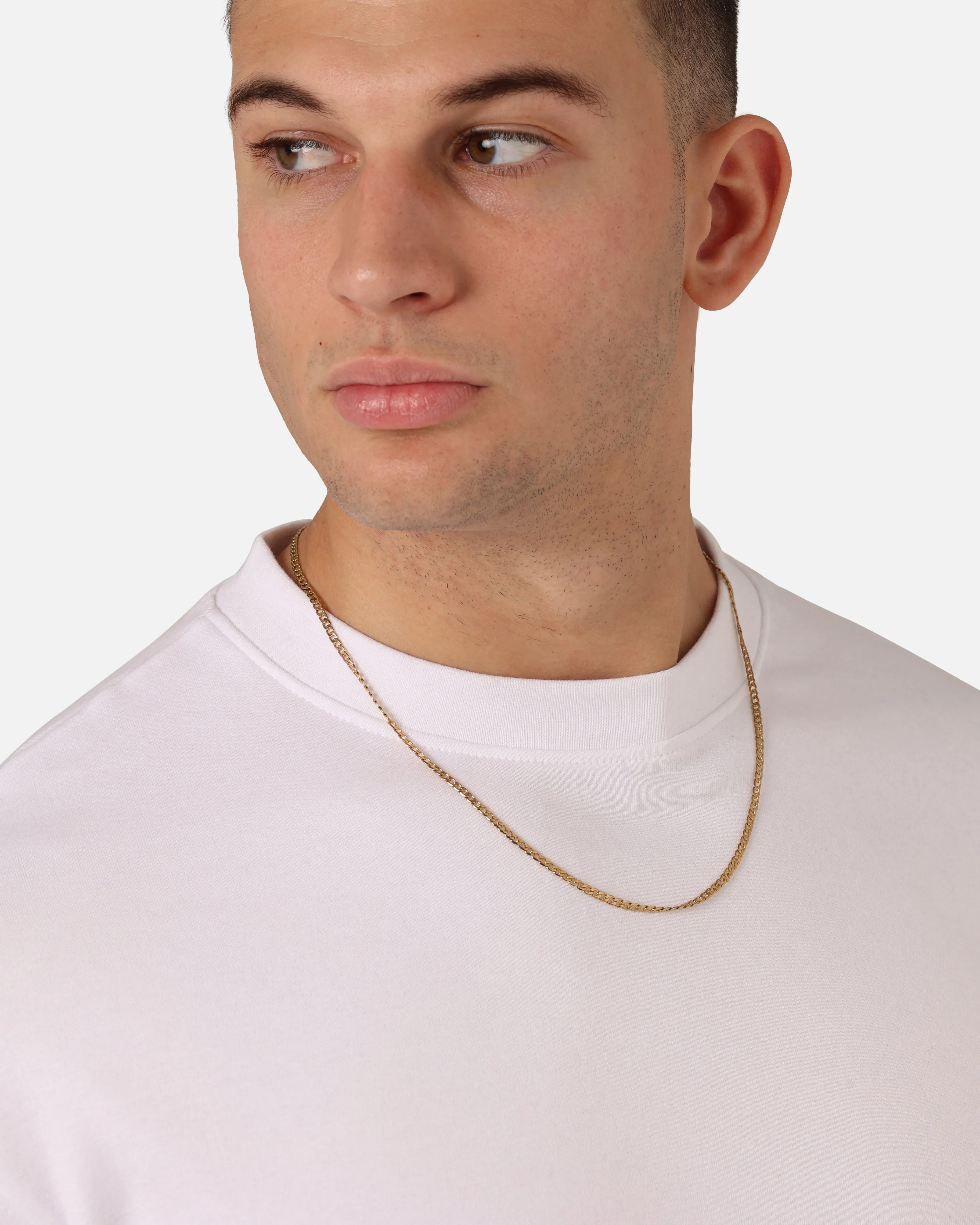 Saint Morta 3mm Smooth Cut Cuban Chain Gold sold by Culture Kings product image thumbnail 3