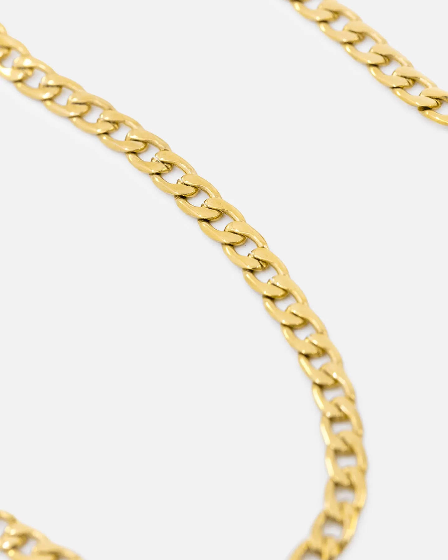 Saint Morta 3mm Smooth Cut Cuban Chain Gold sold by Culture Kings product image thumbnail 5