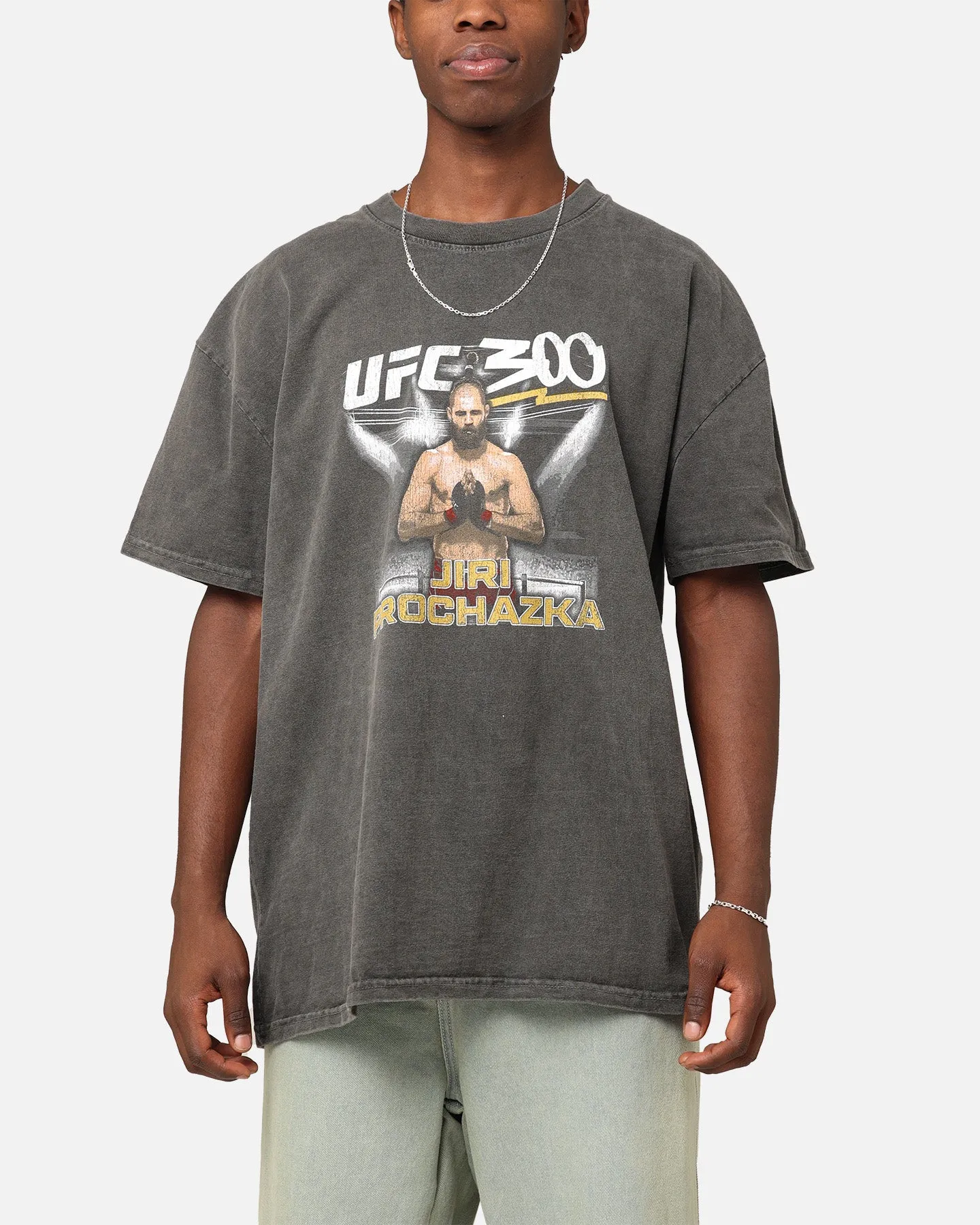 UFC By Culture Kings Jiří Procházka 300 Heavyweight T-Shirt Black Wash sold by Culture Kings product image thumbnail 2