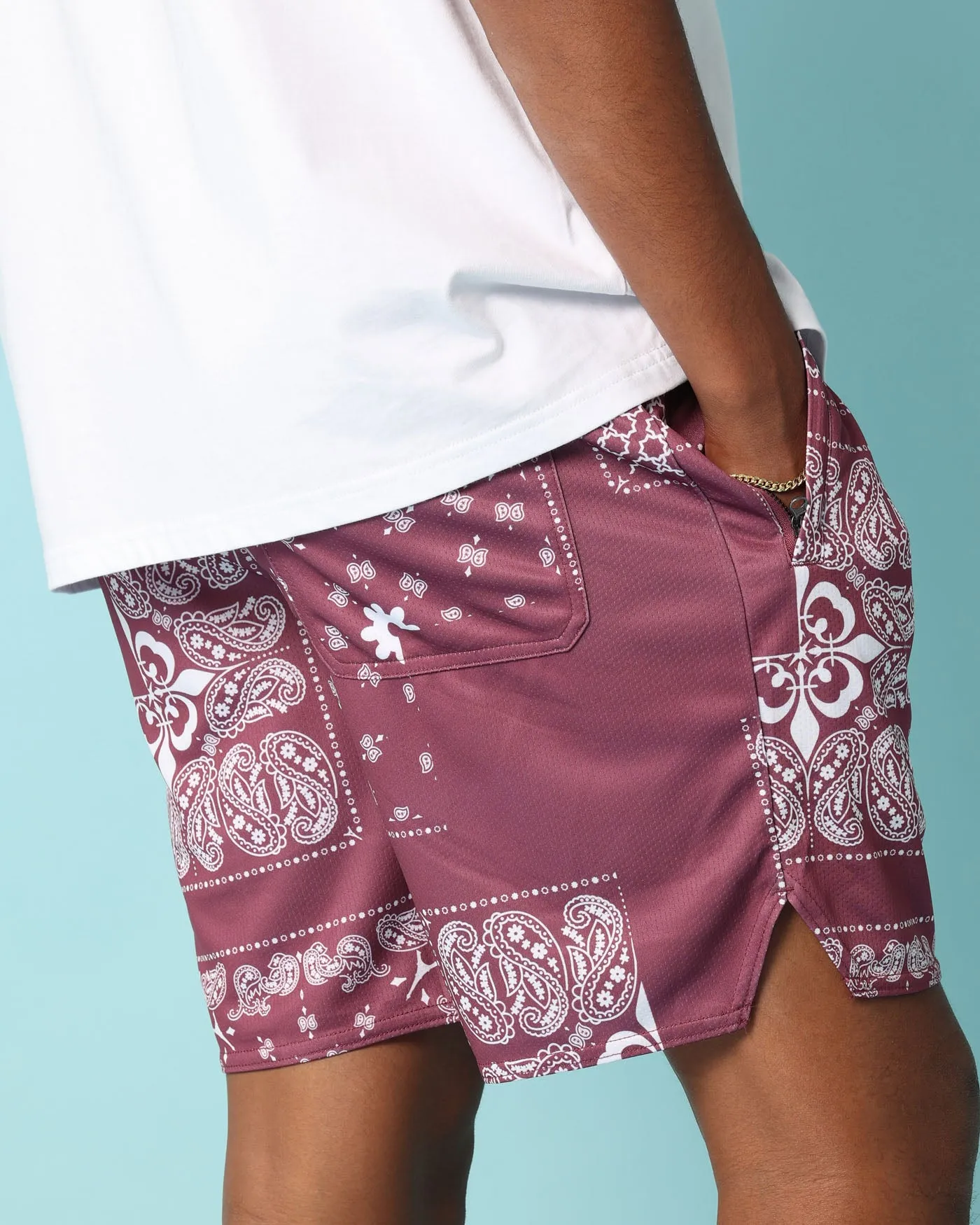 Carré Fragment Mesh Shorts Port sold by Culture Kings product image thumbnail 3