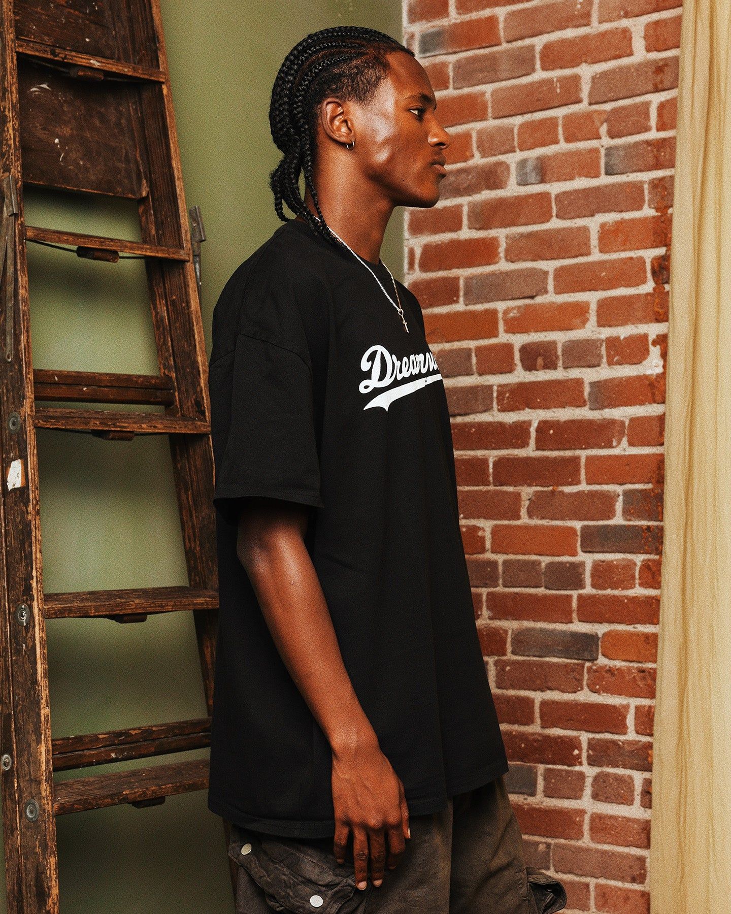 Dreamville Dreamville Logo Vintage T-Shirt Black sold by Culture Kings product image thumbnail 5