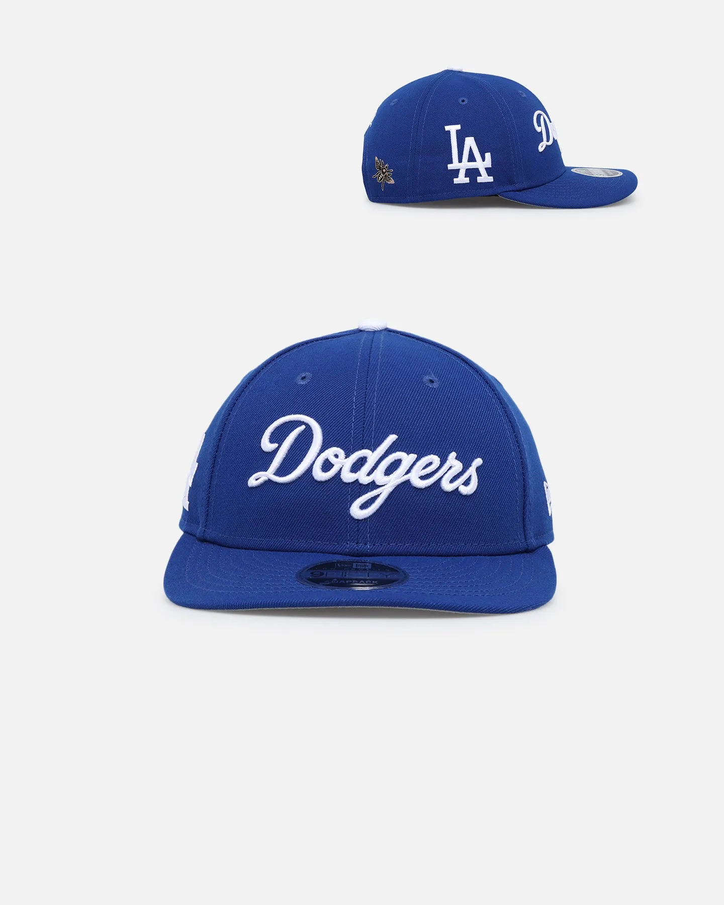 New Era X Felt Los Angeles Dodgers 9FIFTY Snapback Light Royal sold by Culture Kings