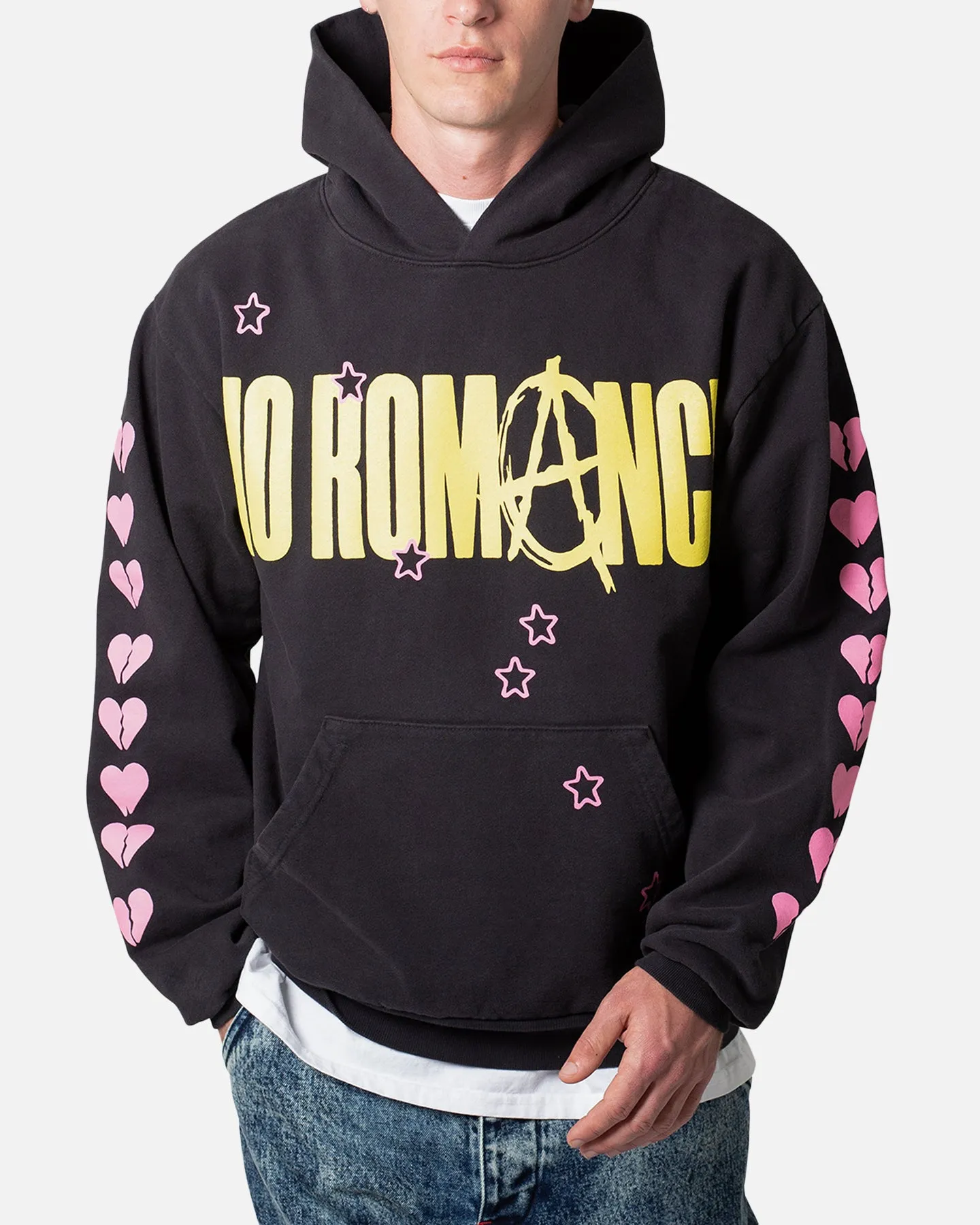 MNML No Romance Hoodie Off Black sold by Culture Kings product image thumbnail 5