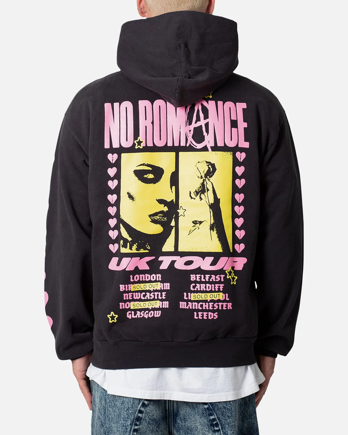 MNML No Romance Hoodie Off Black sold by Culture Kings product image thumbnail 4