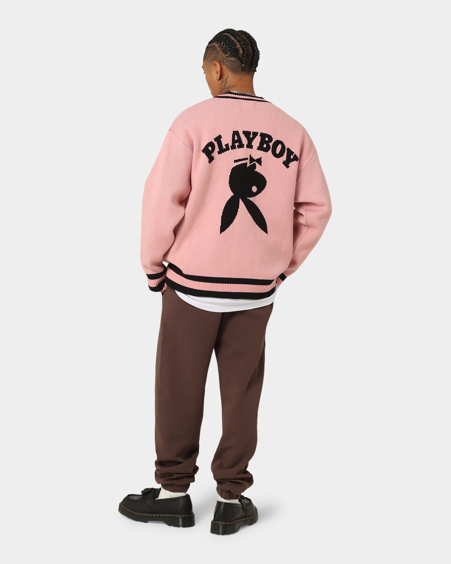 Playboy By CK Collegiate Cardigan Pink/Black sold by Culture Kings product image thumbnail 10