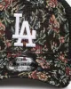New Era Los Angeles Dodgers 'Black Floral Tapestry' 9FORTY A-Frame Trucker Snapback Tapestry sold by Culture Kings
