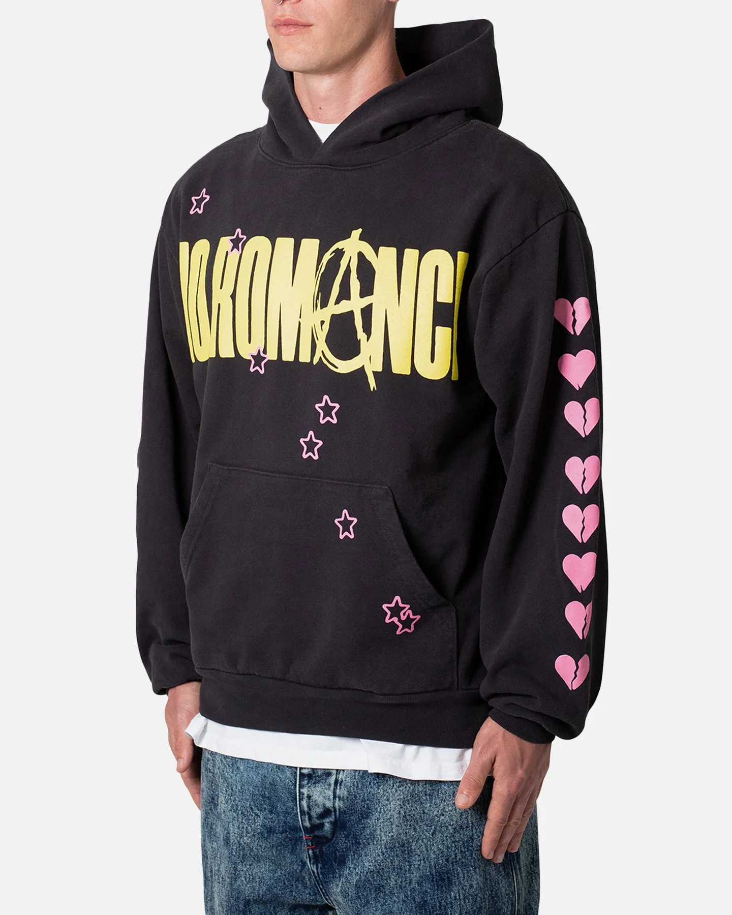 MNML No Romance Hoodie Off Black sold by Culture Kings product image thumbnail 2