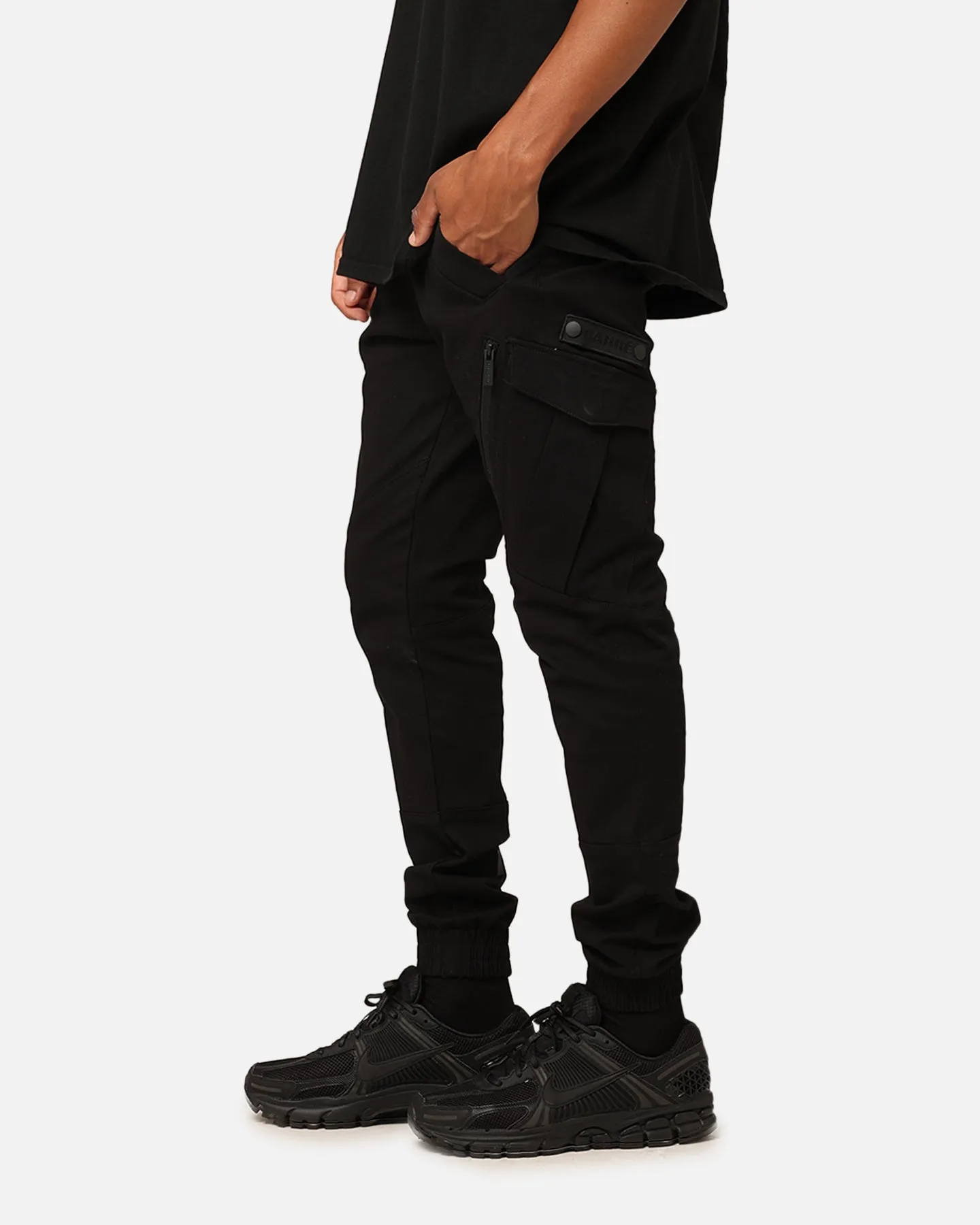 Carré Evolution Cargo Joggers Black/Black sold by Culture Kings product image thumbnail 5