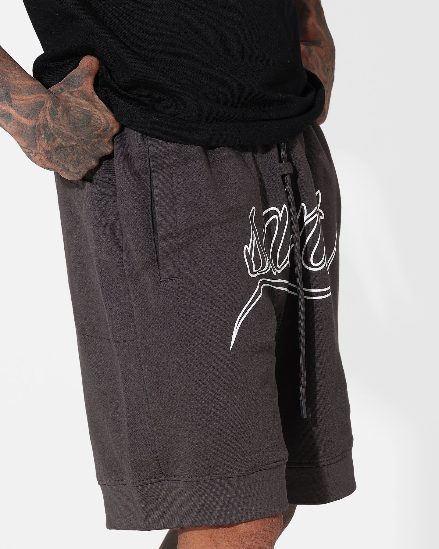 Saint Morta Torrent Basketball Shorts Dark Grey sold by Culture Kings product image thumbnail 3