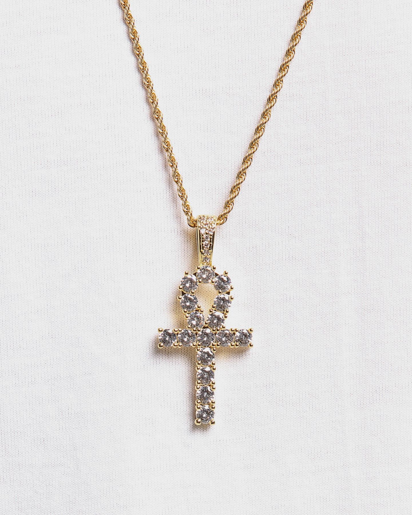 Saint Morta ANKH Cross Pendant Gold sold by Culture Kings product image thumbnail 5