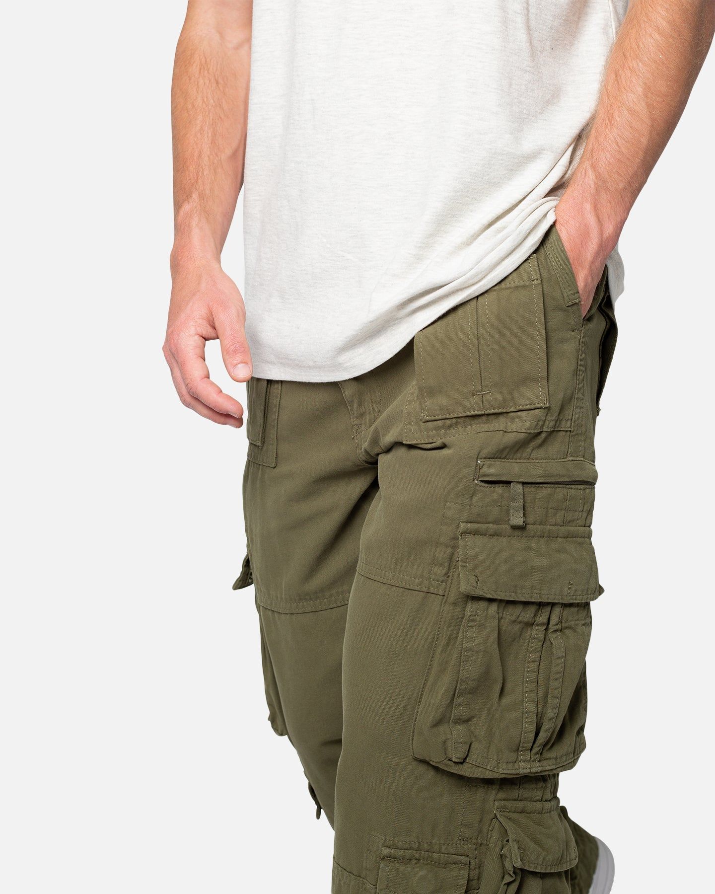 MNML Military Cargo Pants Olive sold by Culture Kings product image thumbnail 5