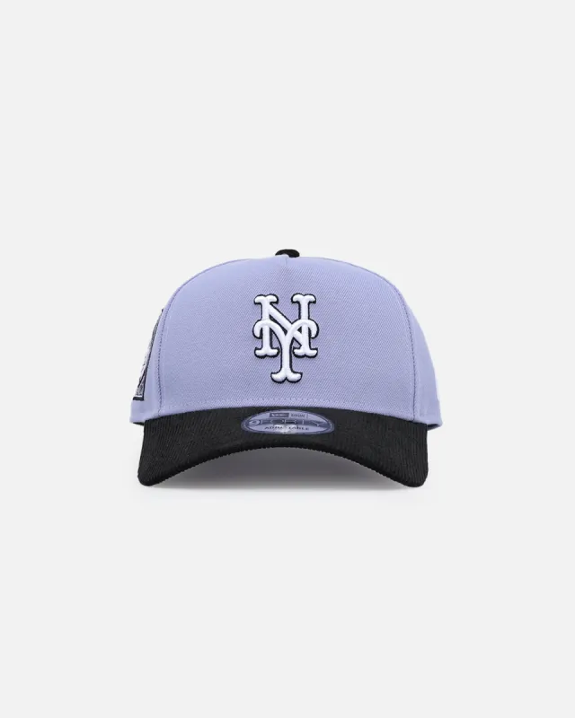 New Era New York Mets 9FORTY A-Frame Snapback Lavender/Black sold by Culture Kings