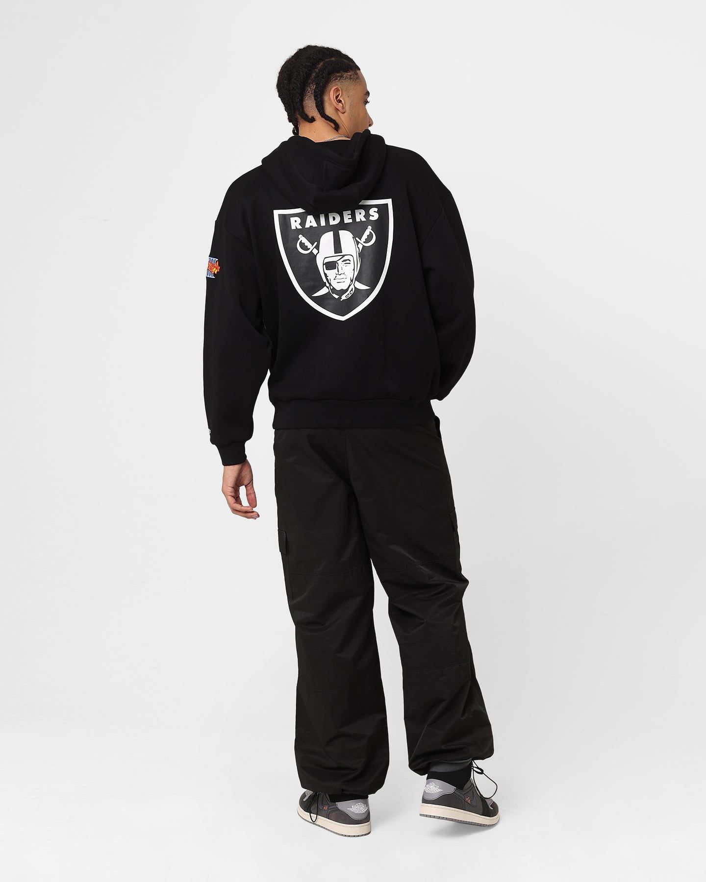New Era Las Vegas Raiders Oversized Hoodie Black sold by Culture Kings product image thumbnail 3