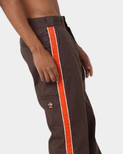 Supreme X Dickies Stripe 874 Pants Brown | Parallel