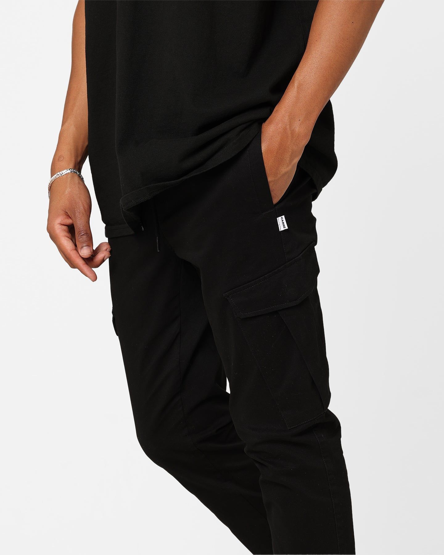 Carre Base Cargo Jogger Black sold by Culture Kings product image thumbnail 4
