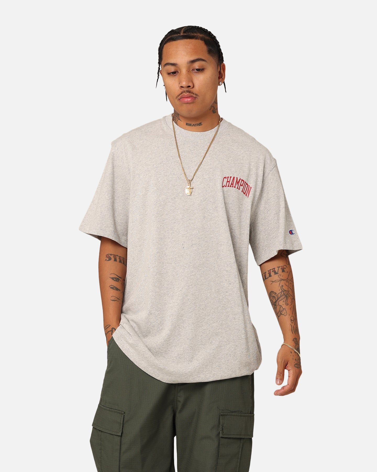 Champion Small Graphic T-Shirt Rubis sold by Culture Kings