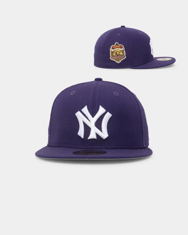 New Era New York Yankees 59FIFTY Fitted Purple made by New Era
