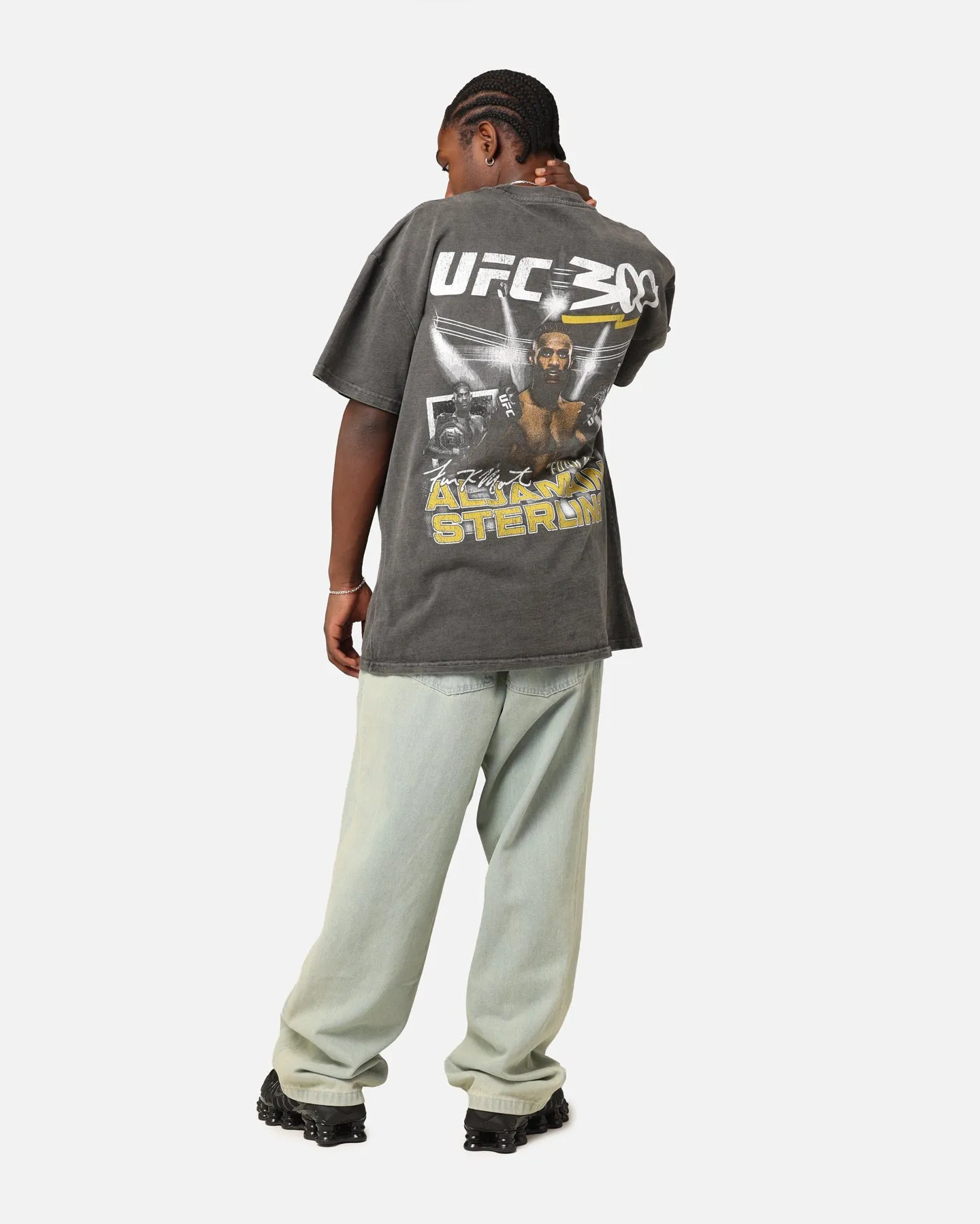 UFC By Culture Kings Aljamain Sterling 300 Heavyweight T-Shirt Black Wash sold by Culture Kings product image thumbnail 3