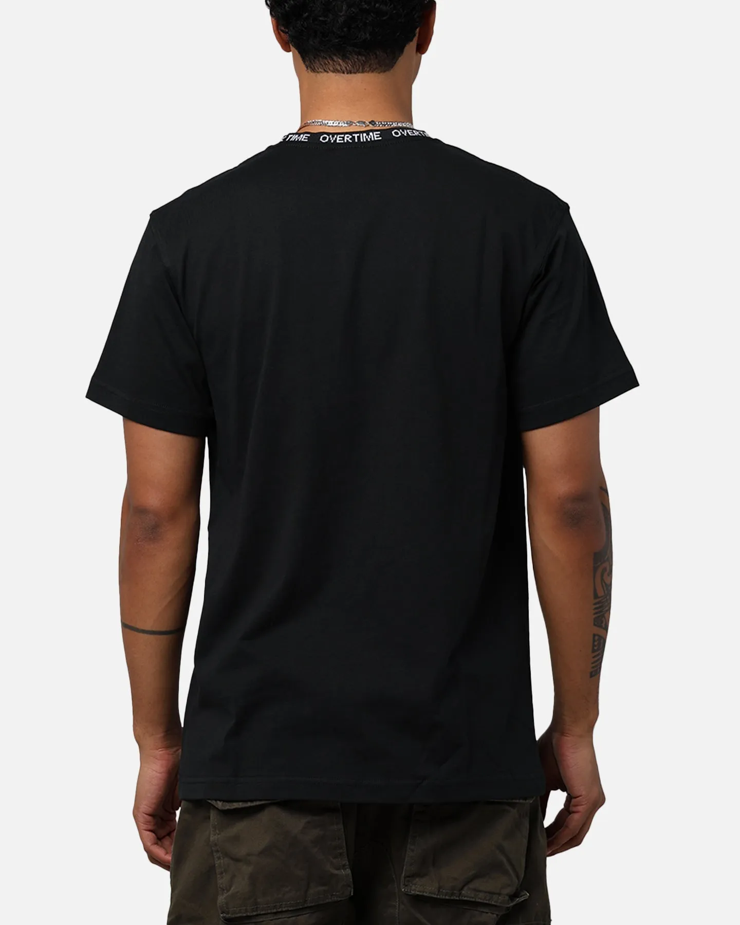 Overtime Rib T-Shirt Black sold by Culture Kings product image thumbnail 3