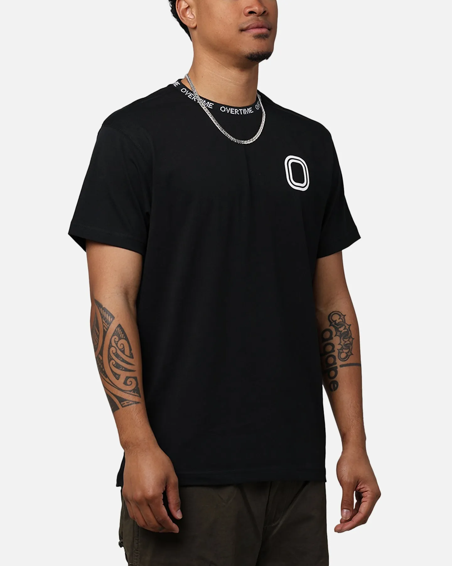 Overtime Rib T-Shirt Black sold by Culture Kings product image thumbnail 4