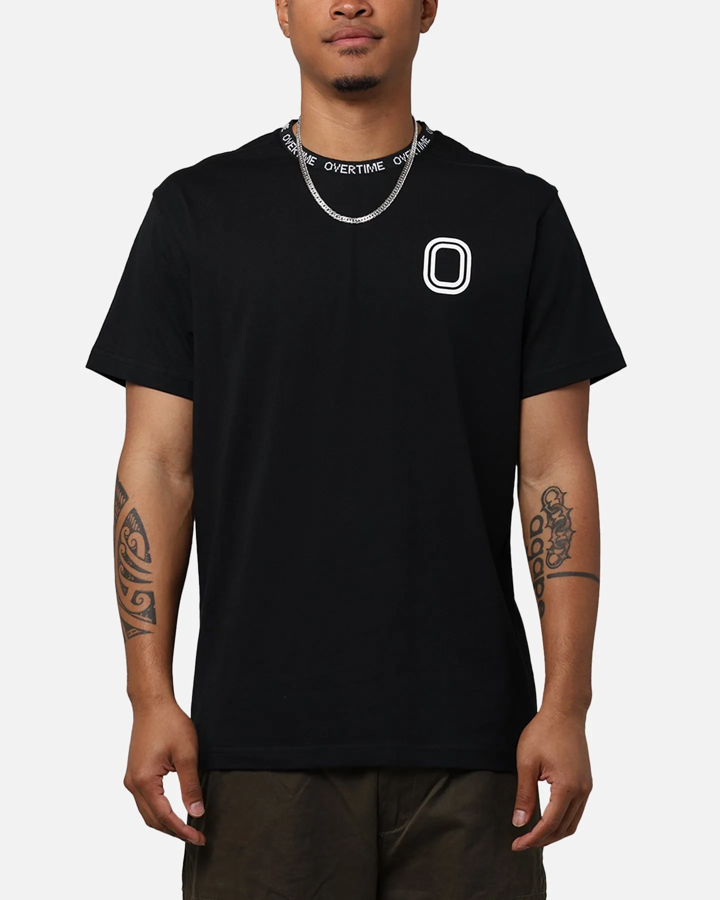 Overtime Rib T-Shirt Black sold by Culture Kings product image thumbnail 2