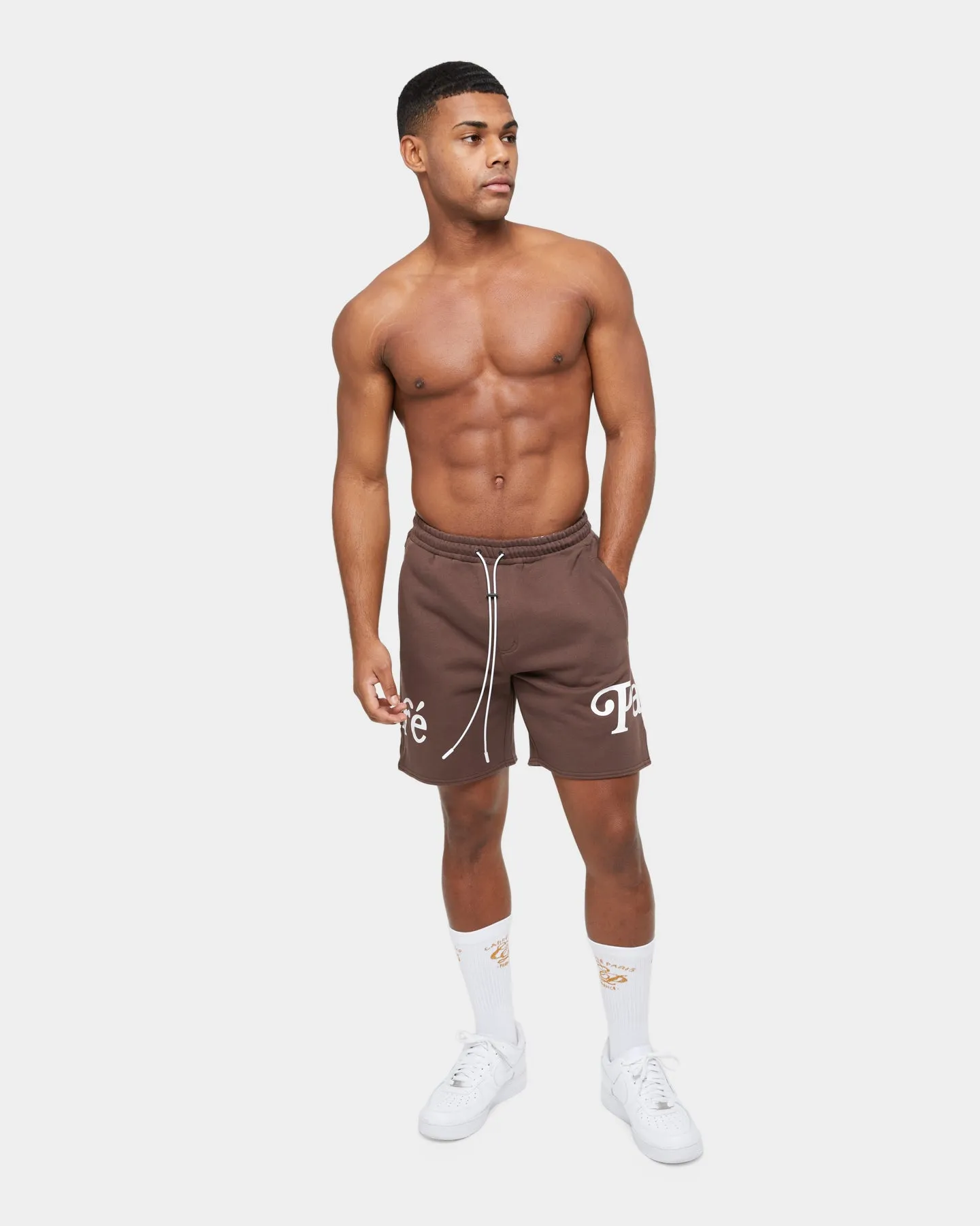 Carré Volle Sweat Short Dark Brown sold by Culture Kings product image thumbnail 2