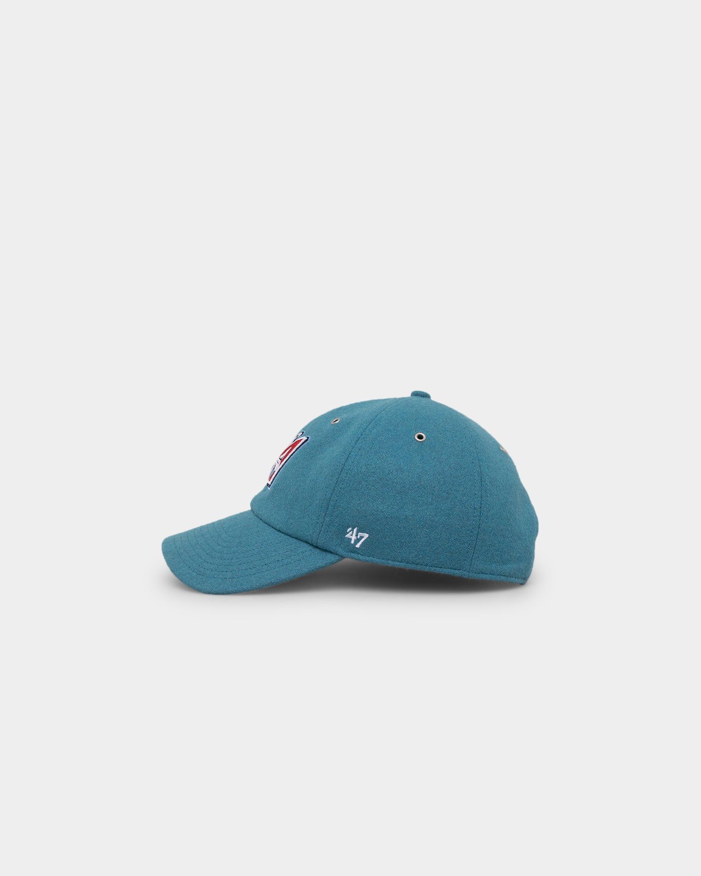 47 Brand Los Angeles Angels Wooly '47 Clean Up Strapback Columbia sold by Culture Kings product image thumbnail 4