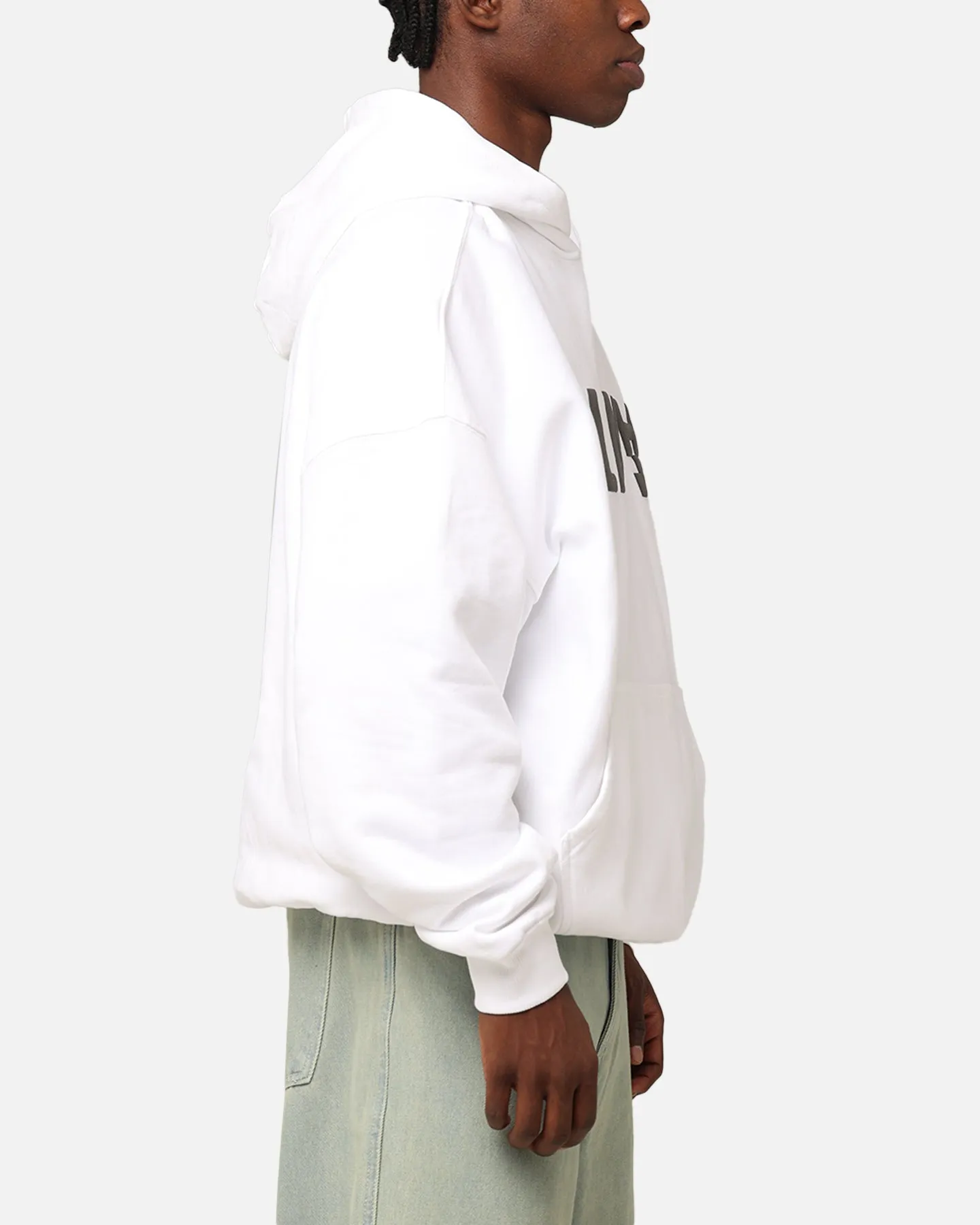 The Anti Order Anti Logo Boxy Hoodie White sold by Culture Kings product image thumbnail 5