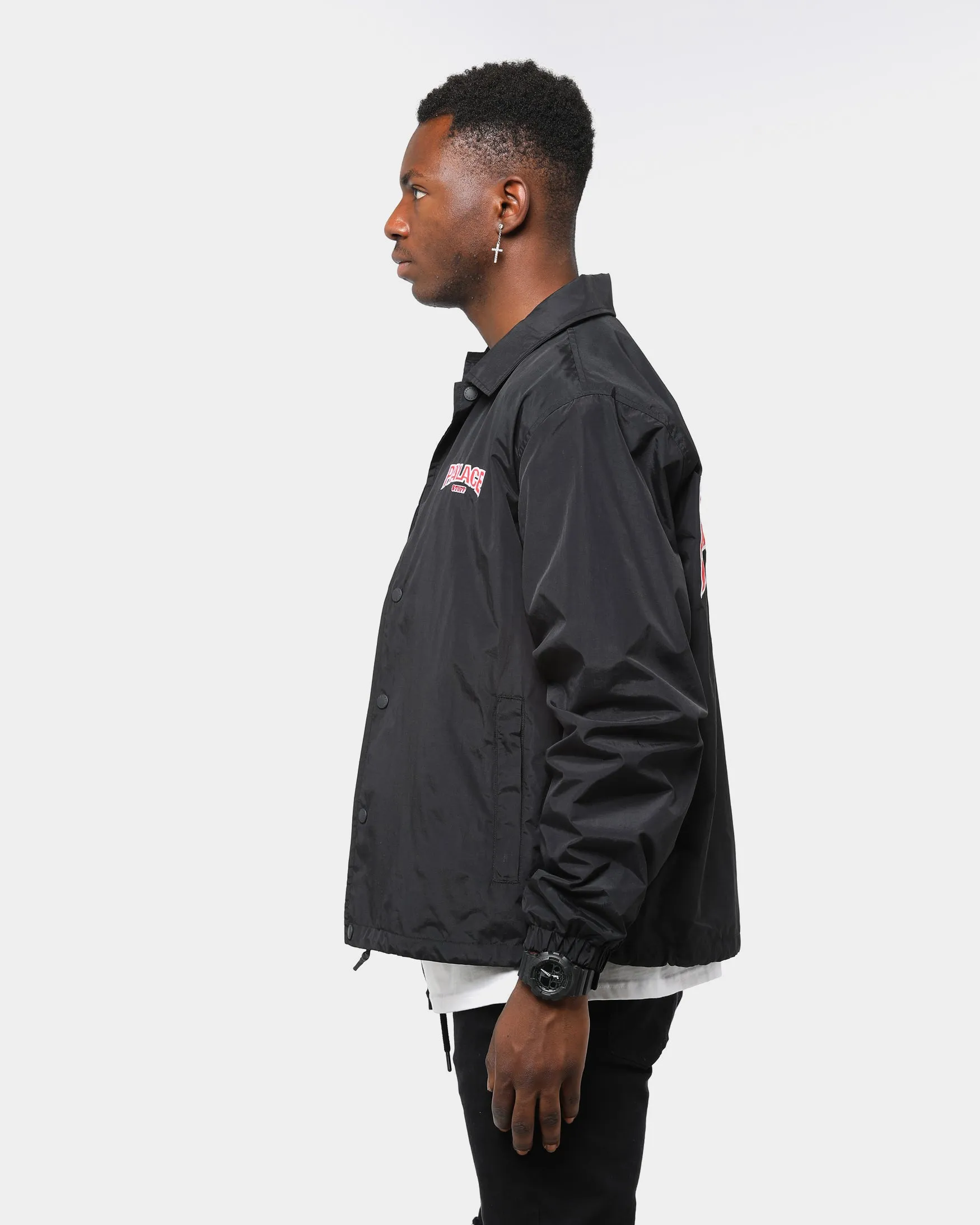 Palace Men's Stuff Jacket Black sold by Culture Kings product image thumbnail 4