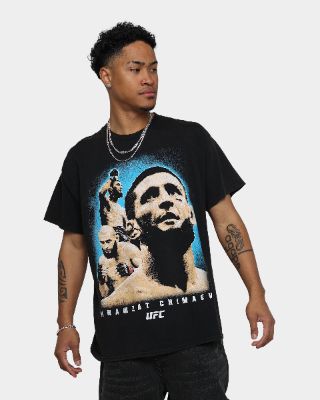 Goat Crew X UFC Khamzat Chimaev Vintage T-Shirt Black Wash sold by Culture Kings